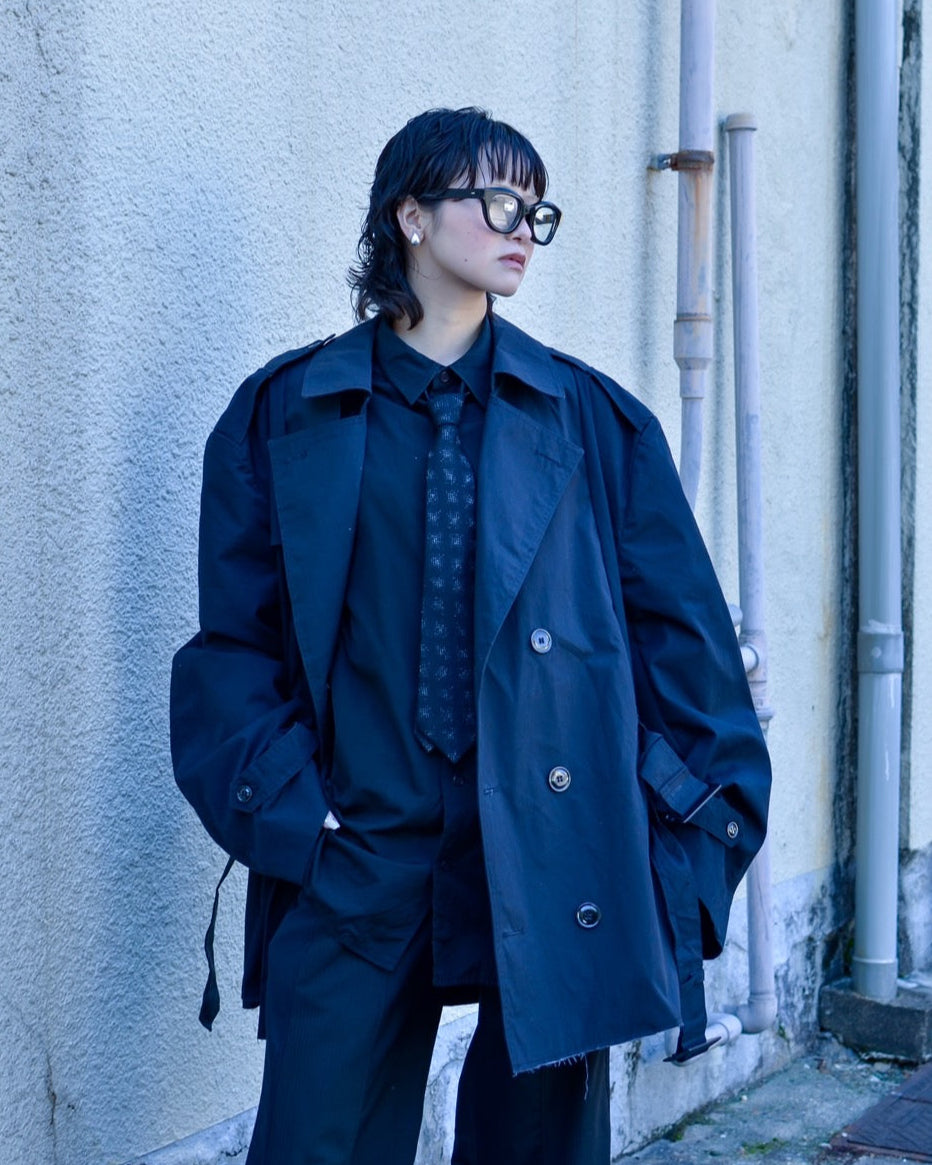 RE-037 / rebuild trench jacket 【B】