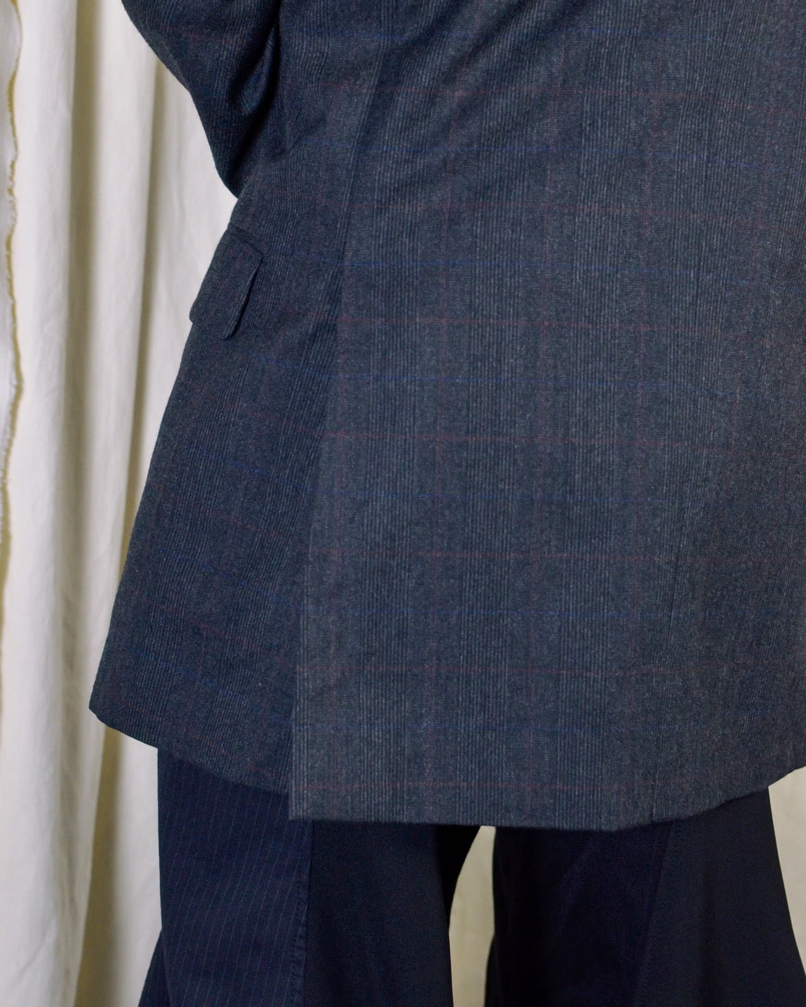 RE-029 / vintage tailored jacket with badge 【A】
