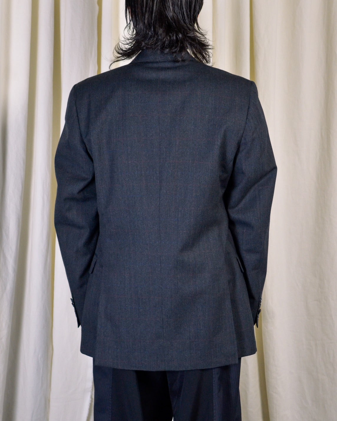 RE-029 / vintage tailored jacket with badge 【A】