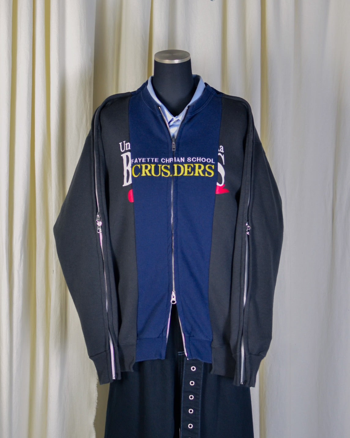 WL-018 / 3zip docking sweat 【A】