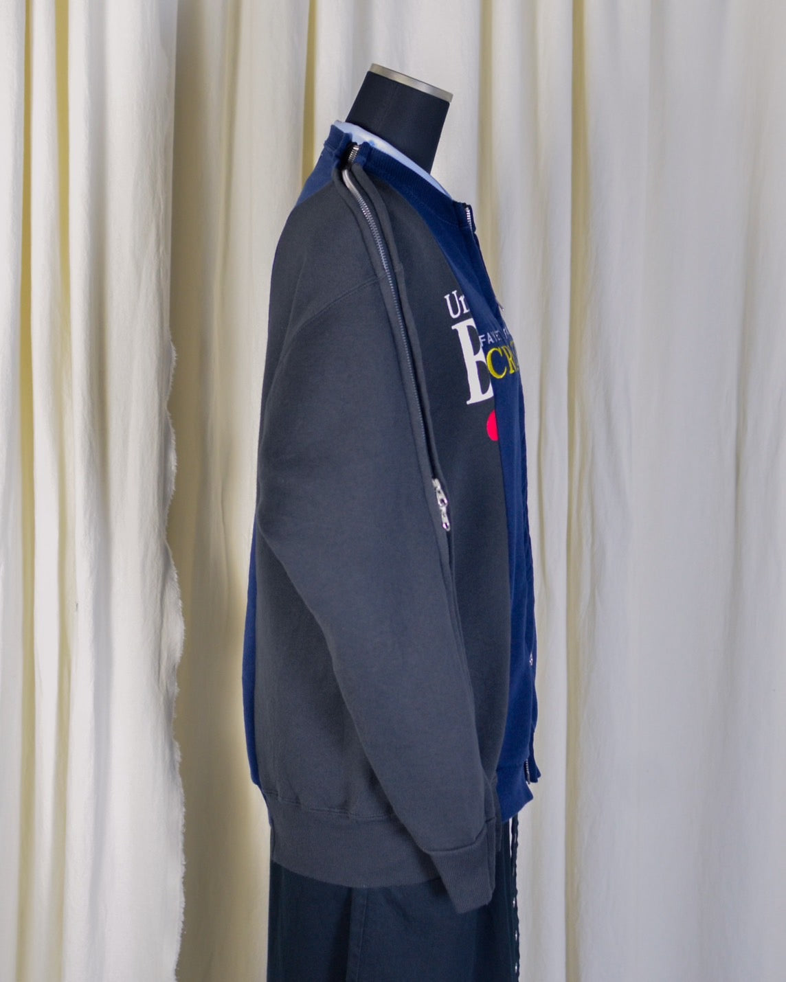 WL-018 / 3zip docking sweat 【A】