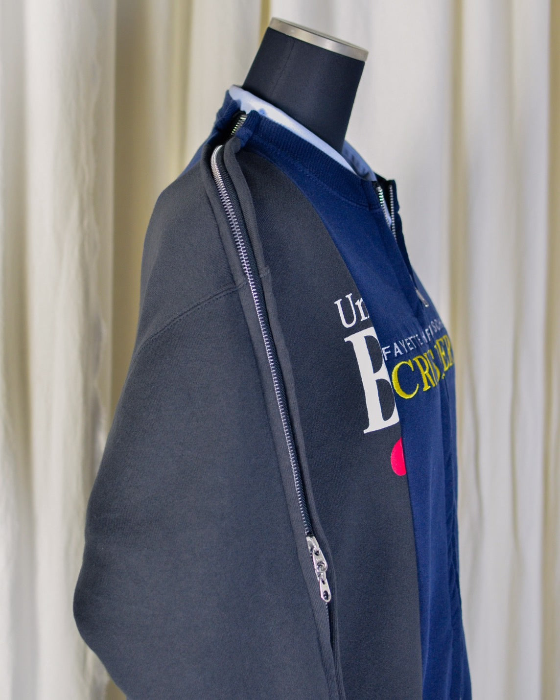 WL-018 / 3zip docking sweat 【A】