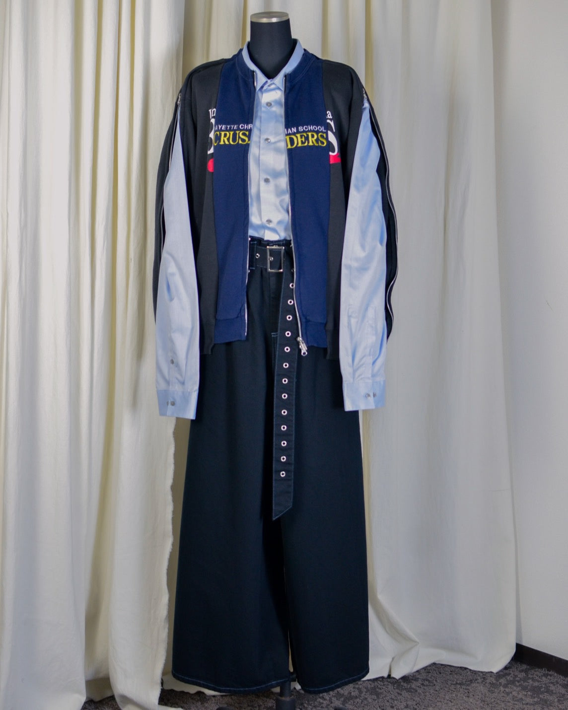 WL-018 / 3zip docking sweat 【A】