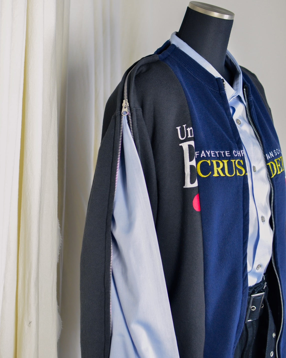 WL-018 / 3zip docking sweat 【A】