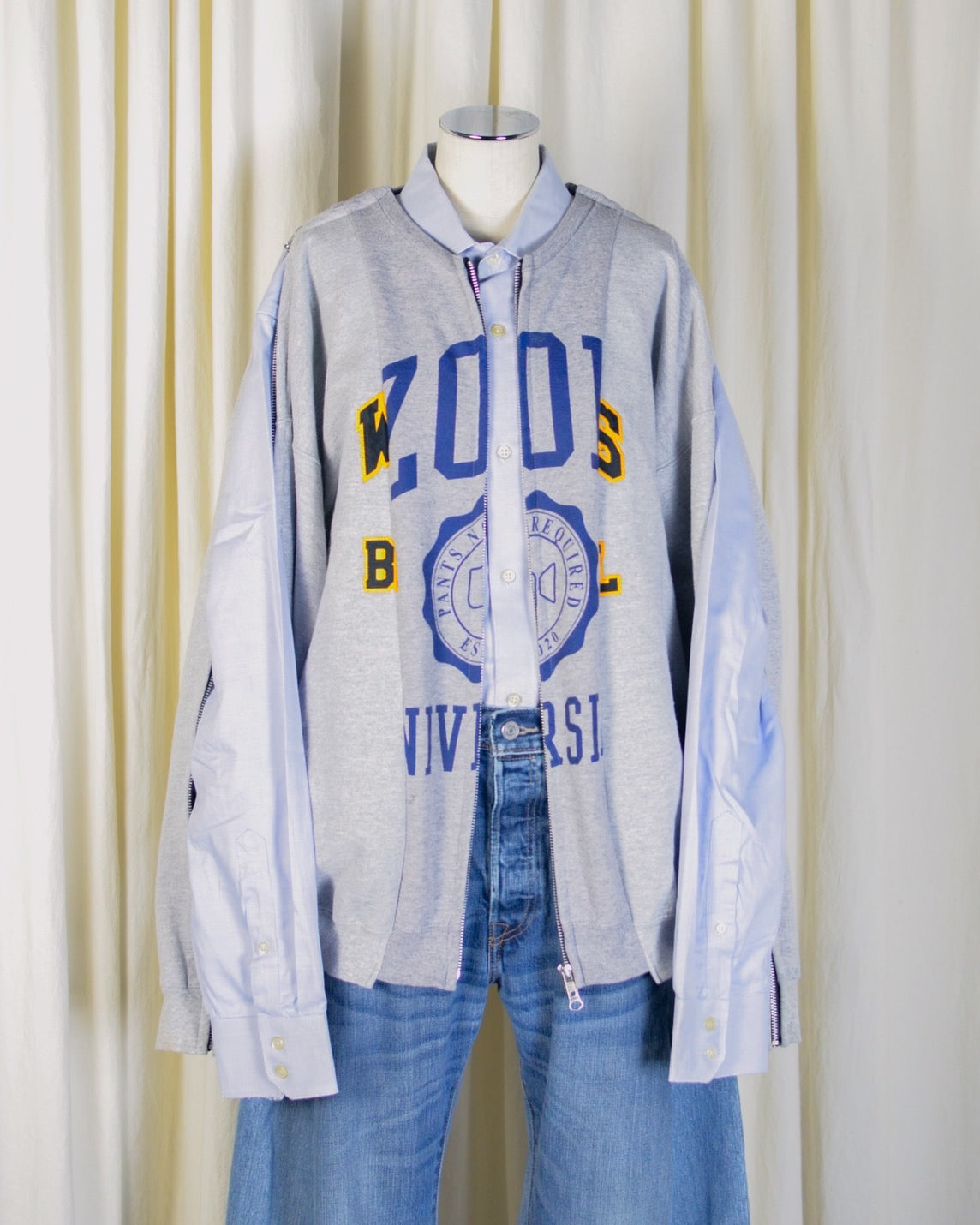WL-018 / 3zip docking sweat【B】