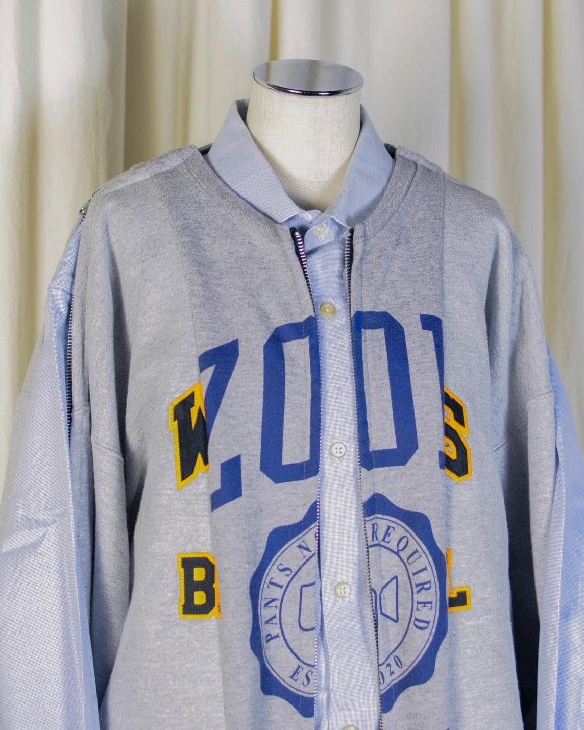 WL-018 / 3zip docking sweat【B】