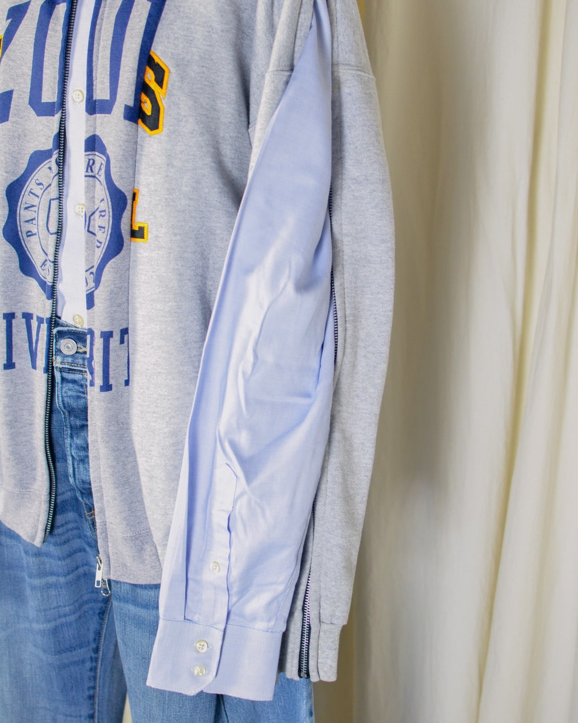 WL-018 / 3zip docking sweat【B】