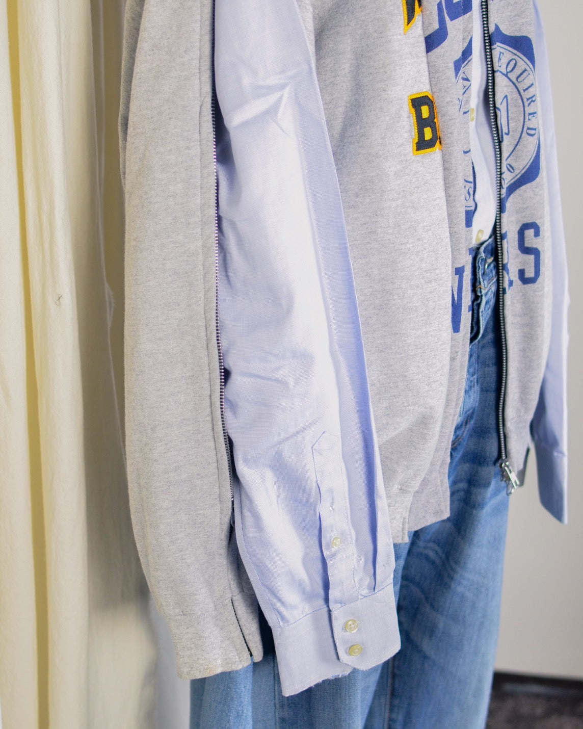 WL-018 / 3zip docking sweat【B】
