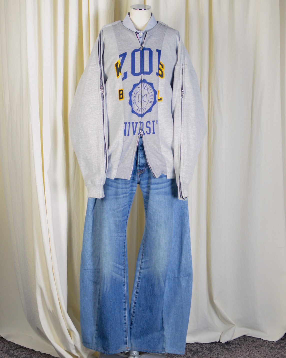 WL-018 / 3zip docking sweat【B】