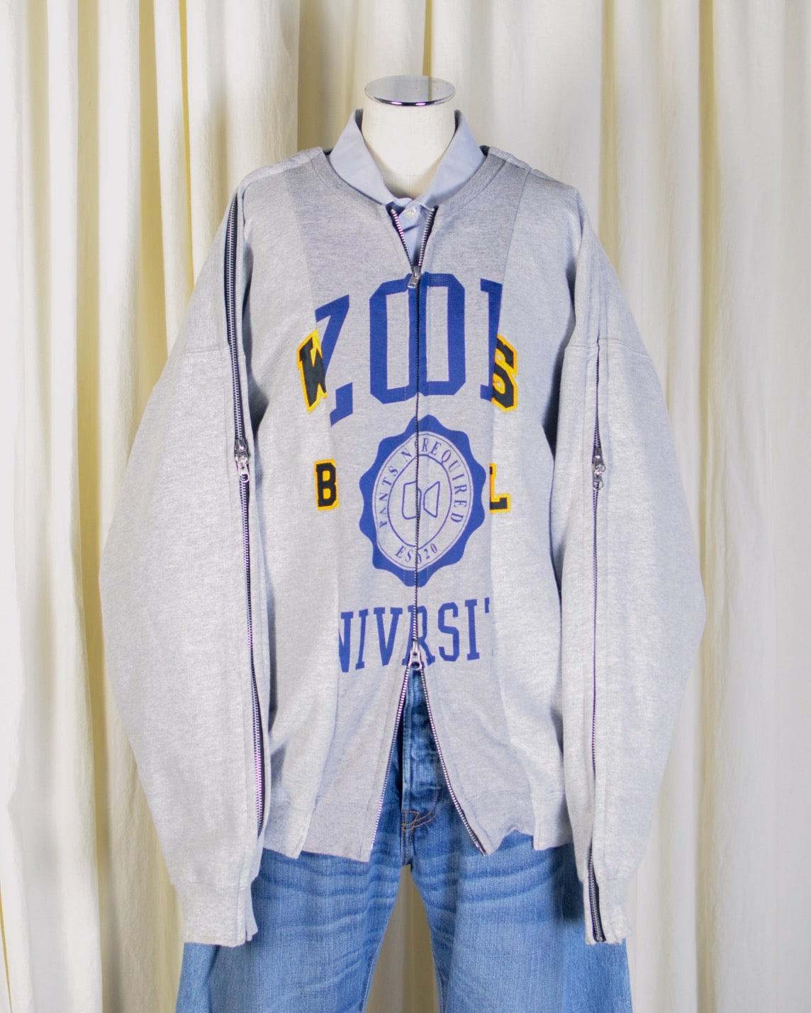 WL-018 / 3zip docking sweat【B】
