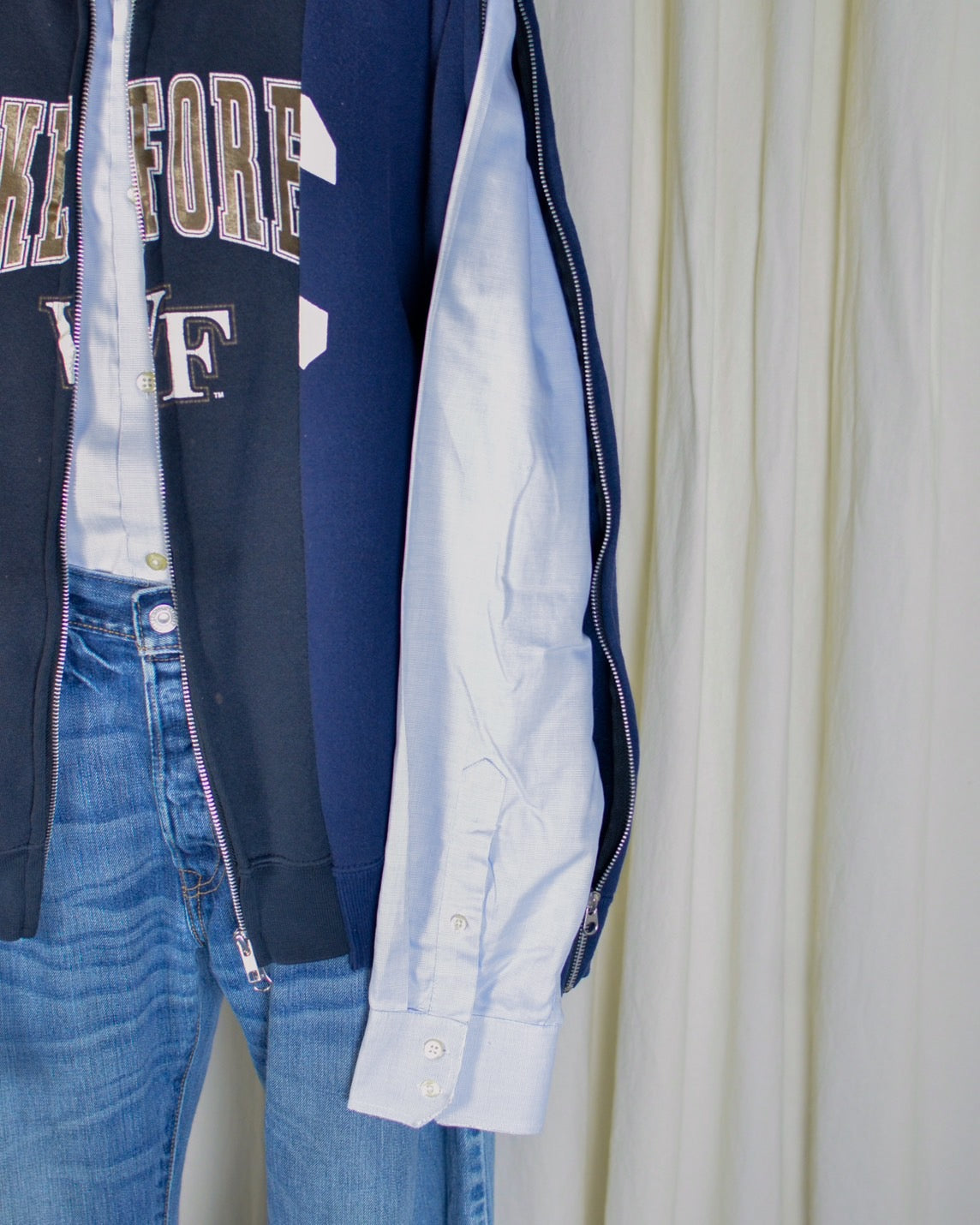 WL-018 / 3zip docking sweat【C】