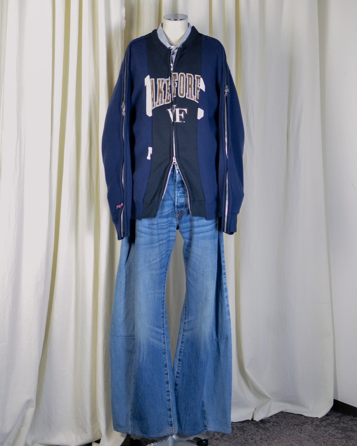 WL-018 / 3zip docking sweat【C】