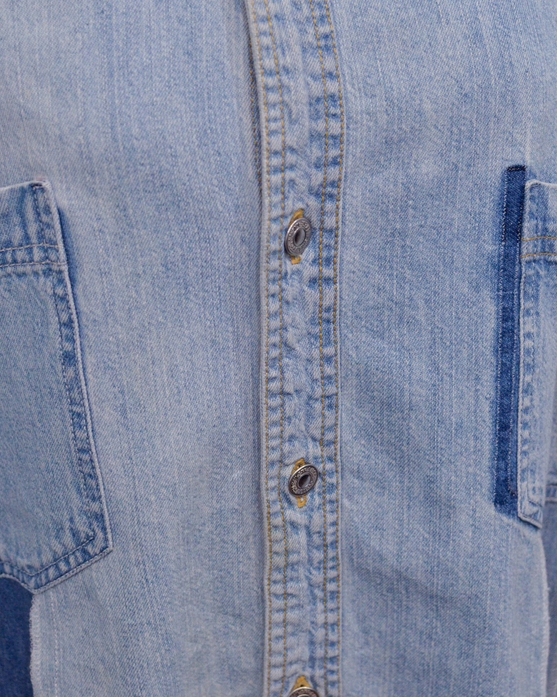 RE-042 / rebuild denim shirt 【A】
