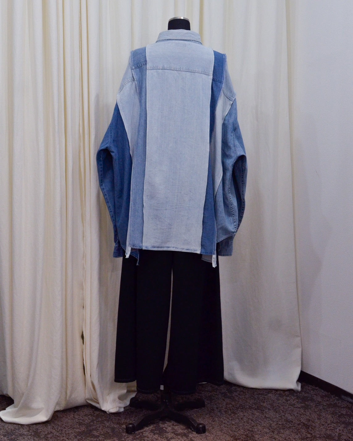 RE-042 / rebuild denim shirt 【A】