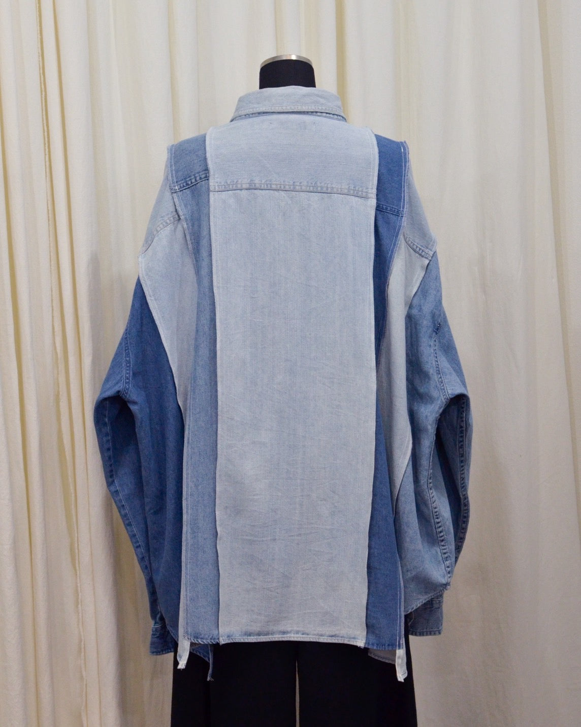 RE-042 / rebuild denim shirt 【A】