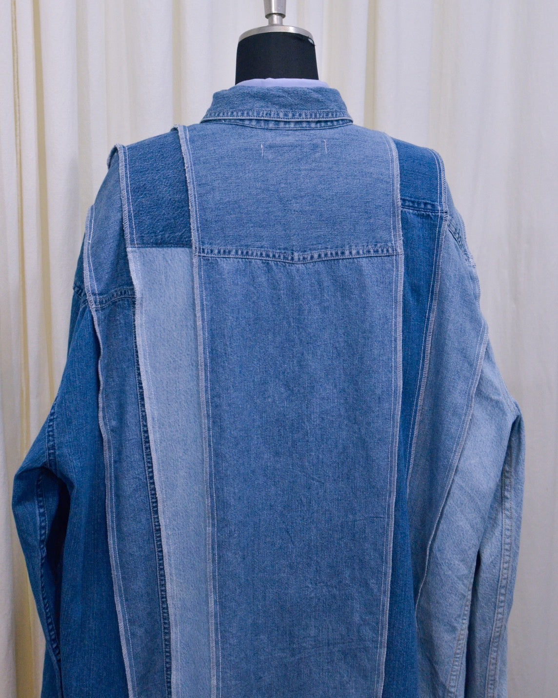 RE-042 / rebuild denim shirt 【C】