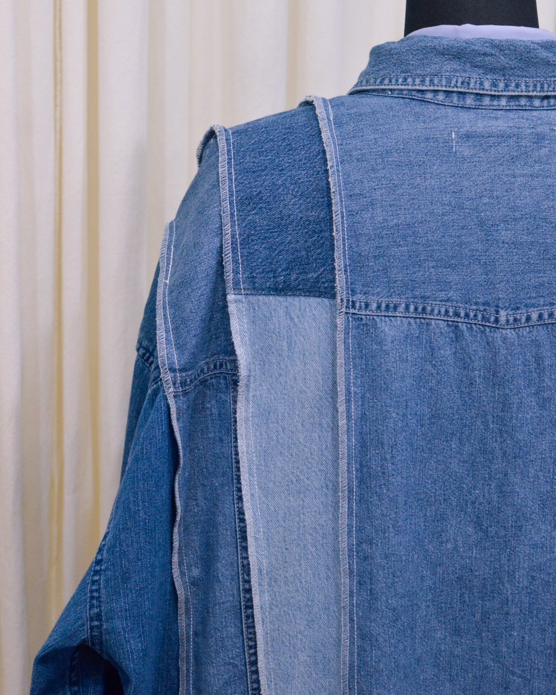 RE-042 / rebuild denim shirt 【C】