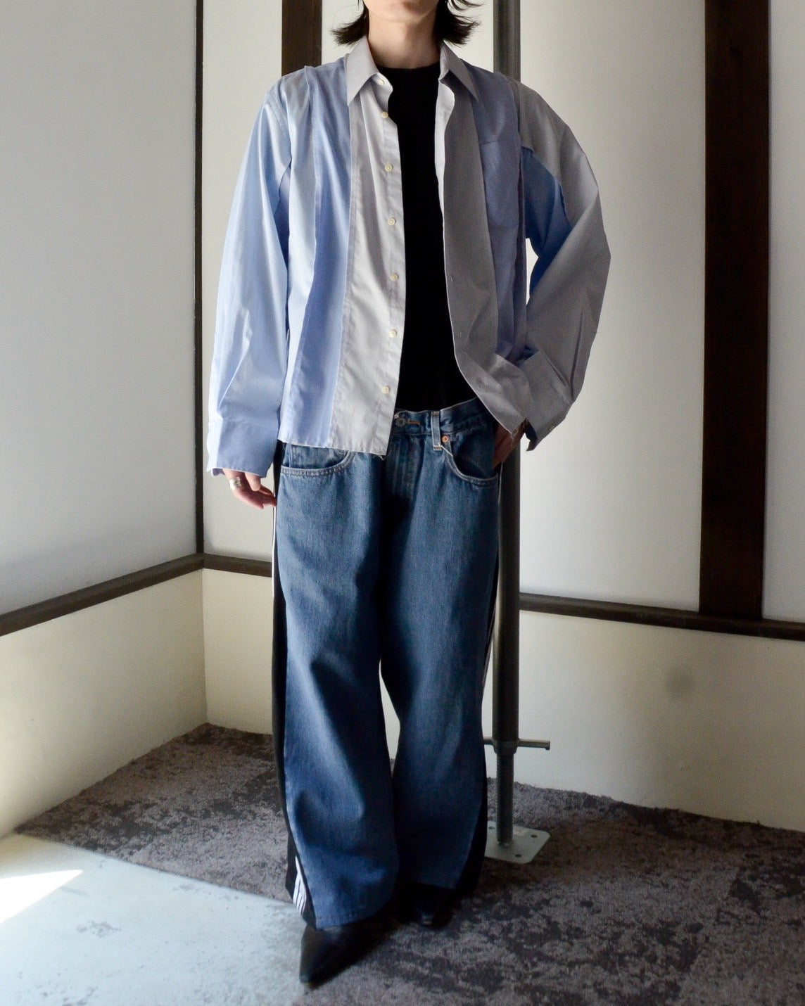 RE-041-01 / docking over shirt jacket 【A】
