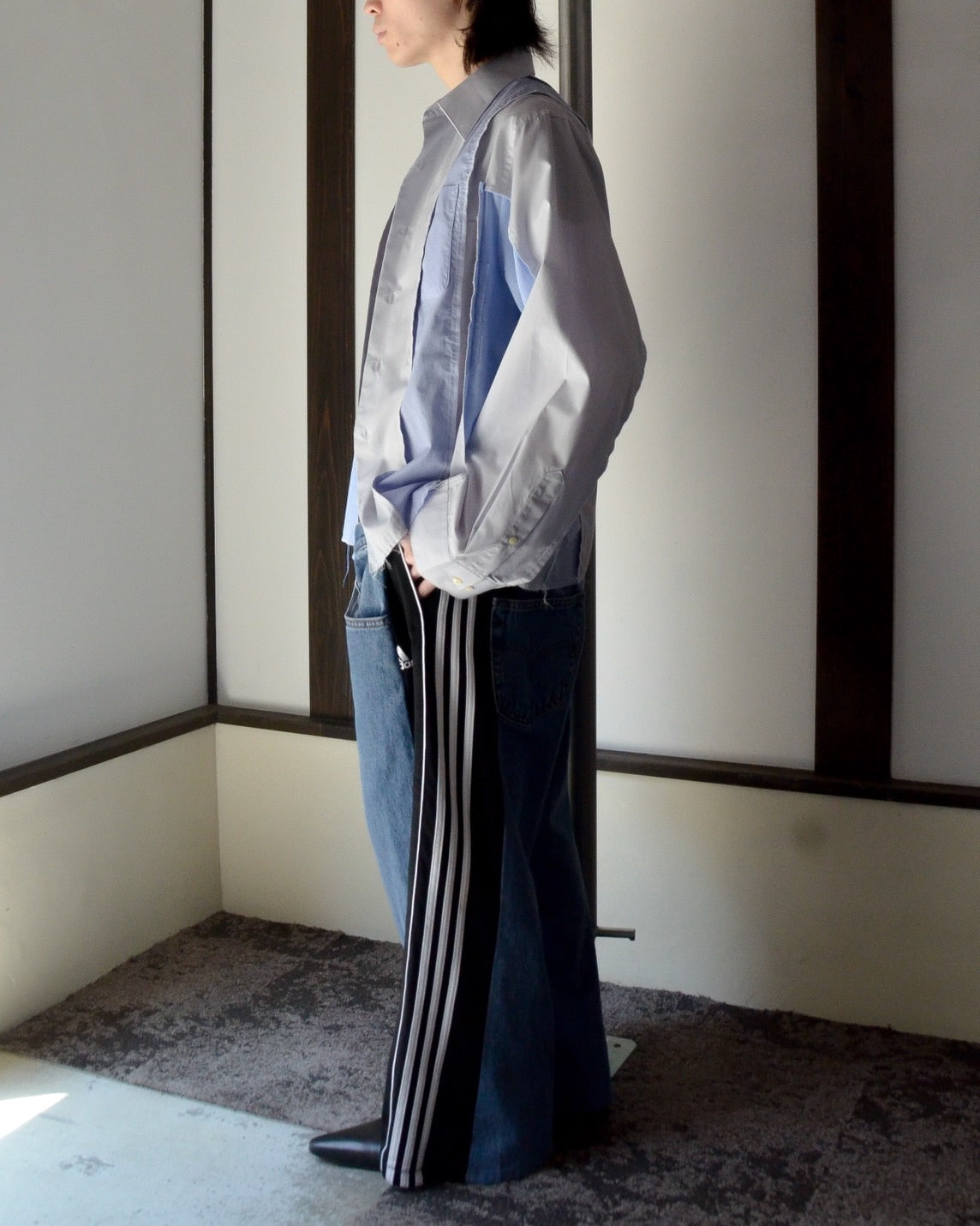 RE-041-01 / docking over shirt jacket 【A】