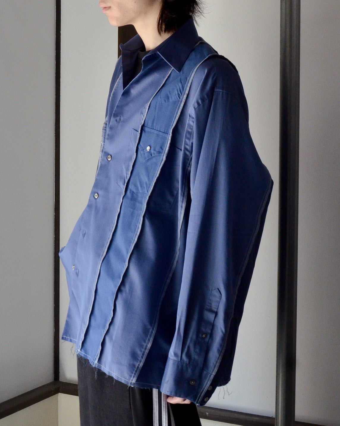 RE-041-01 / docking over shirt jacket 【B】