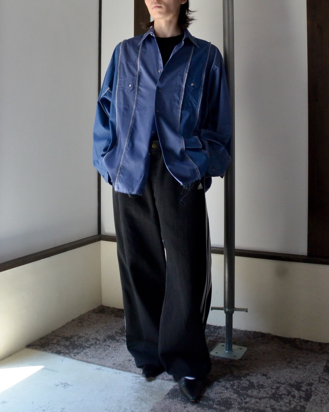 RE-041-01 / docking over shirt jacket 【B】