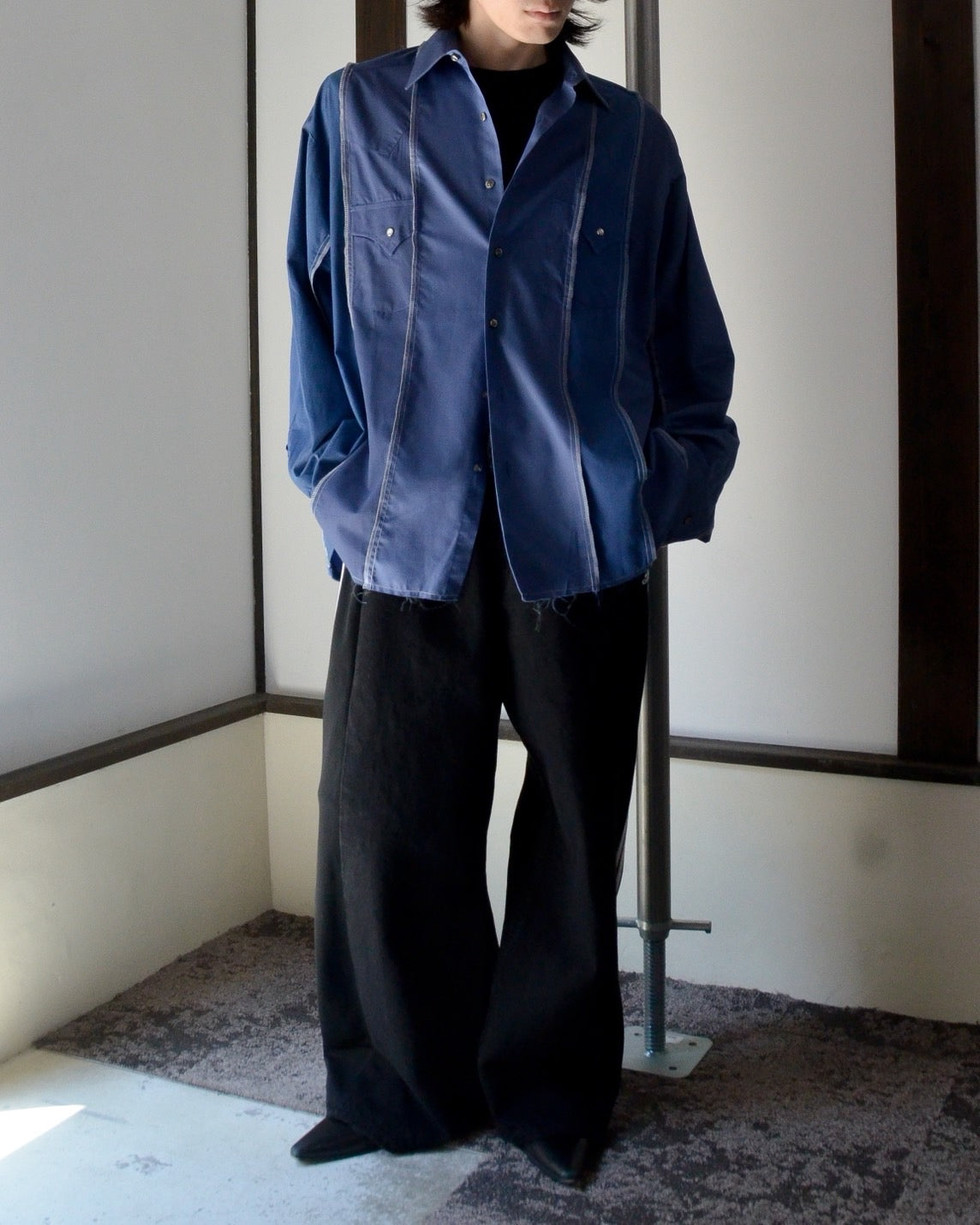 RE-041-01 / docking over shirt jacket 【B】