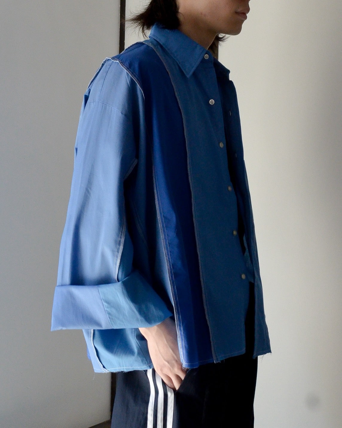 RE-041-01 / docking over shirt jacket 【C】