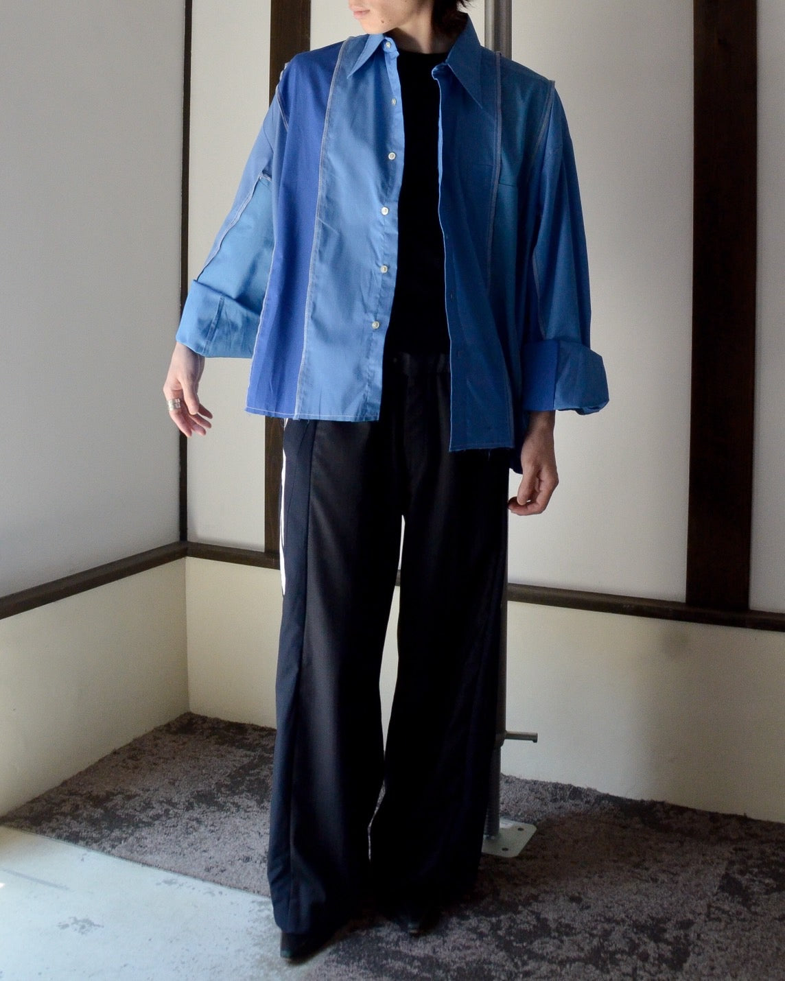 RE-041-01 / docking over shirt jacket 【C】