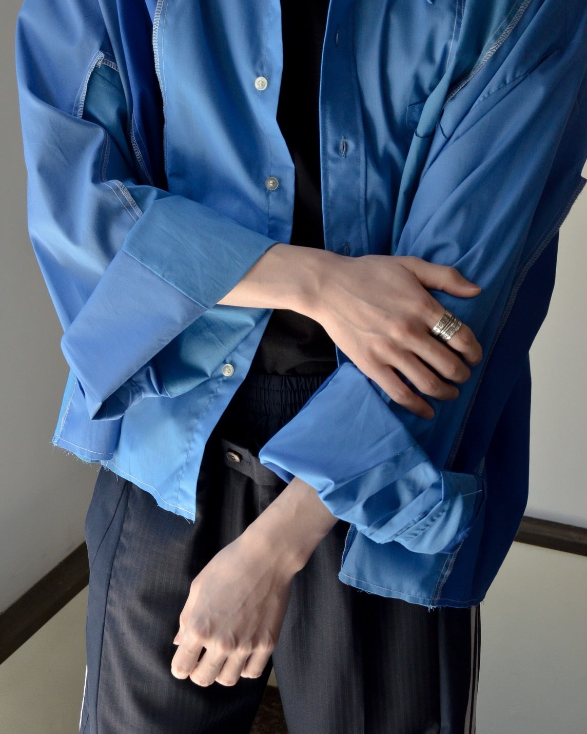 RE-041-01 / docking over shirt jacket 【C】