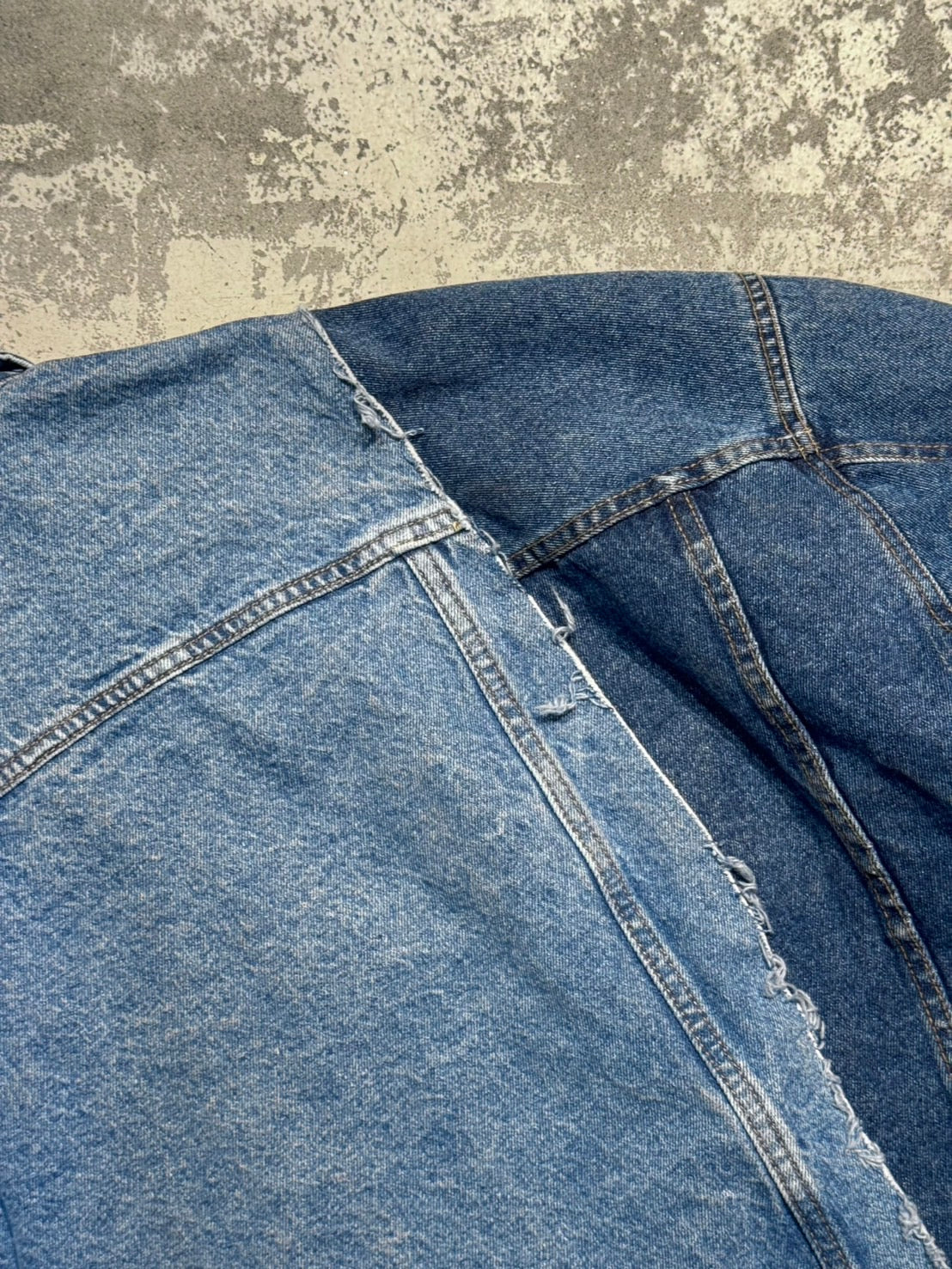 RE-030-03 / rebuild kimono denim jacket【A】