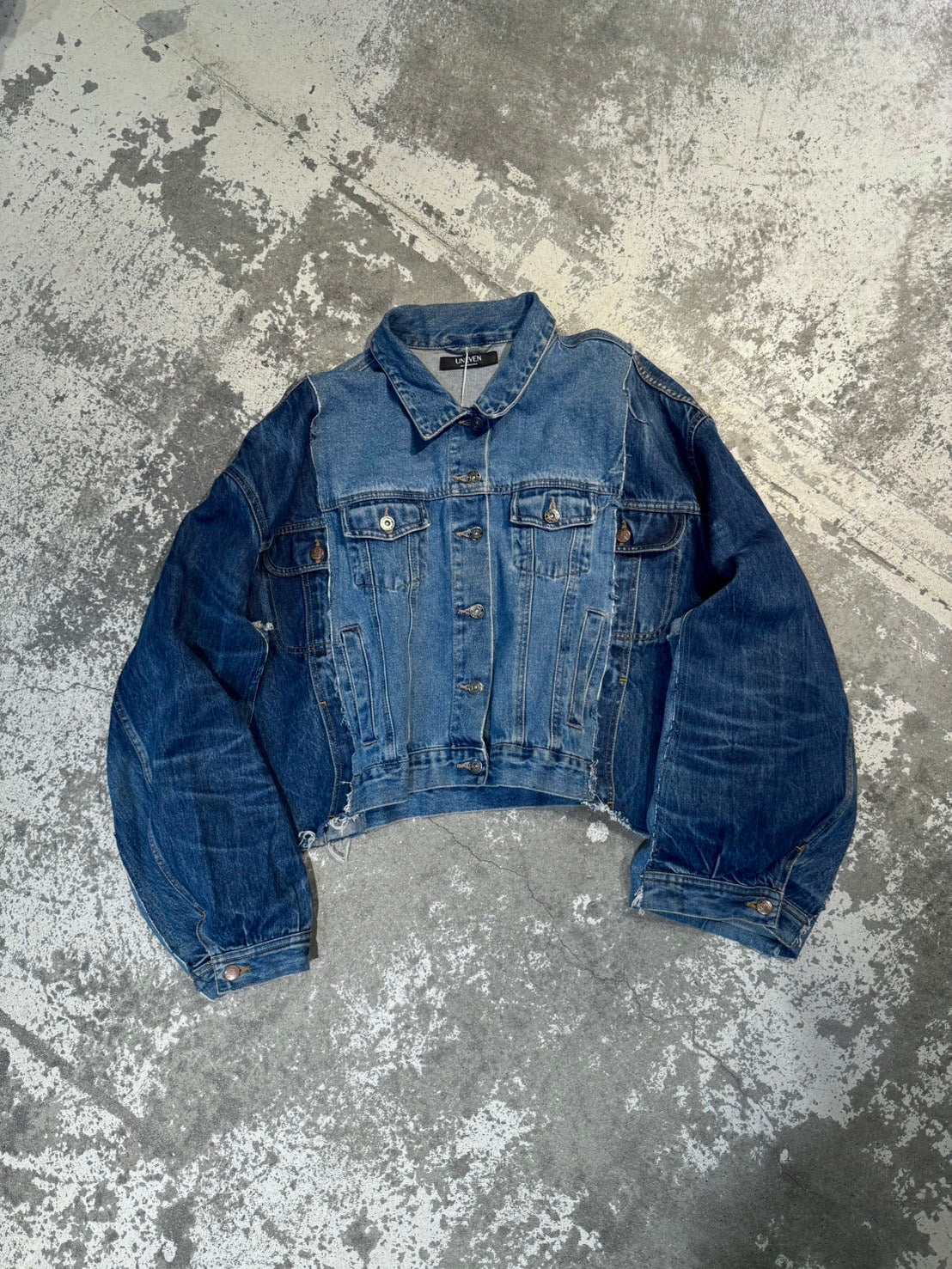 RE-030-03 / rebuild kimono denim jacket 【B】