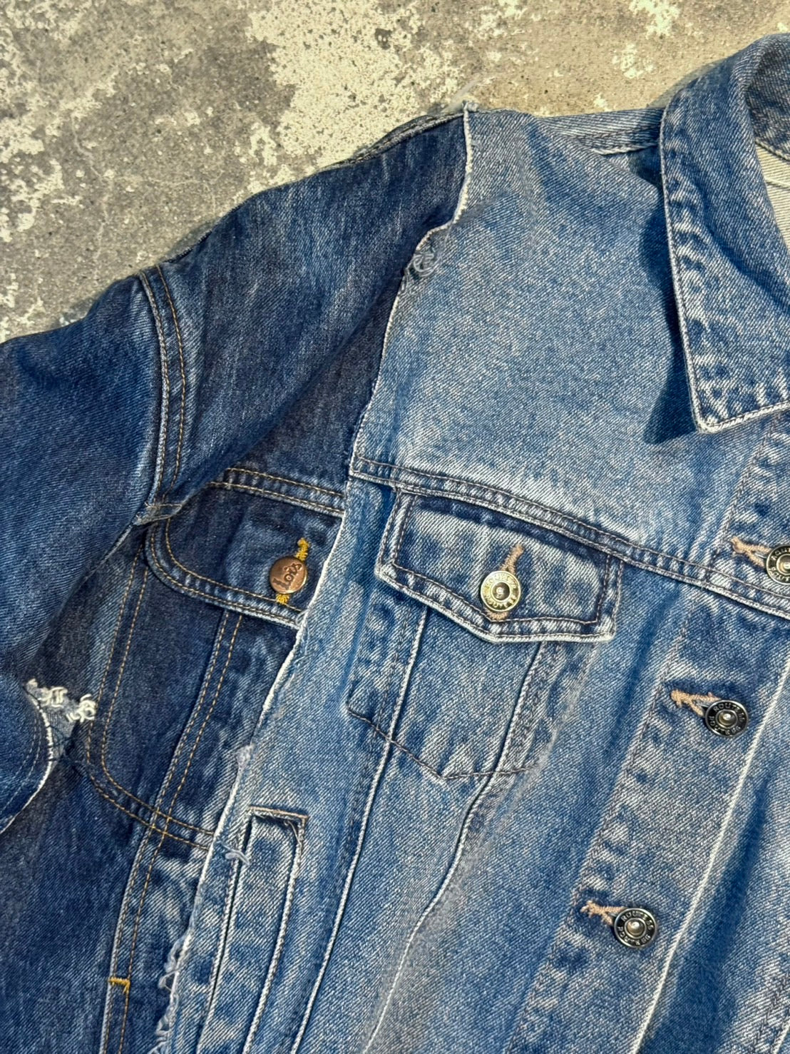 RE-030-03 / rebuild kimono denim jacket 【B】