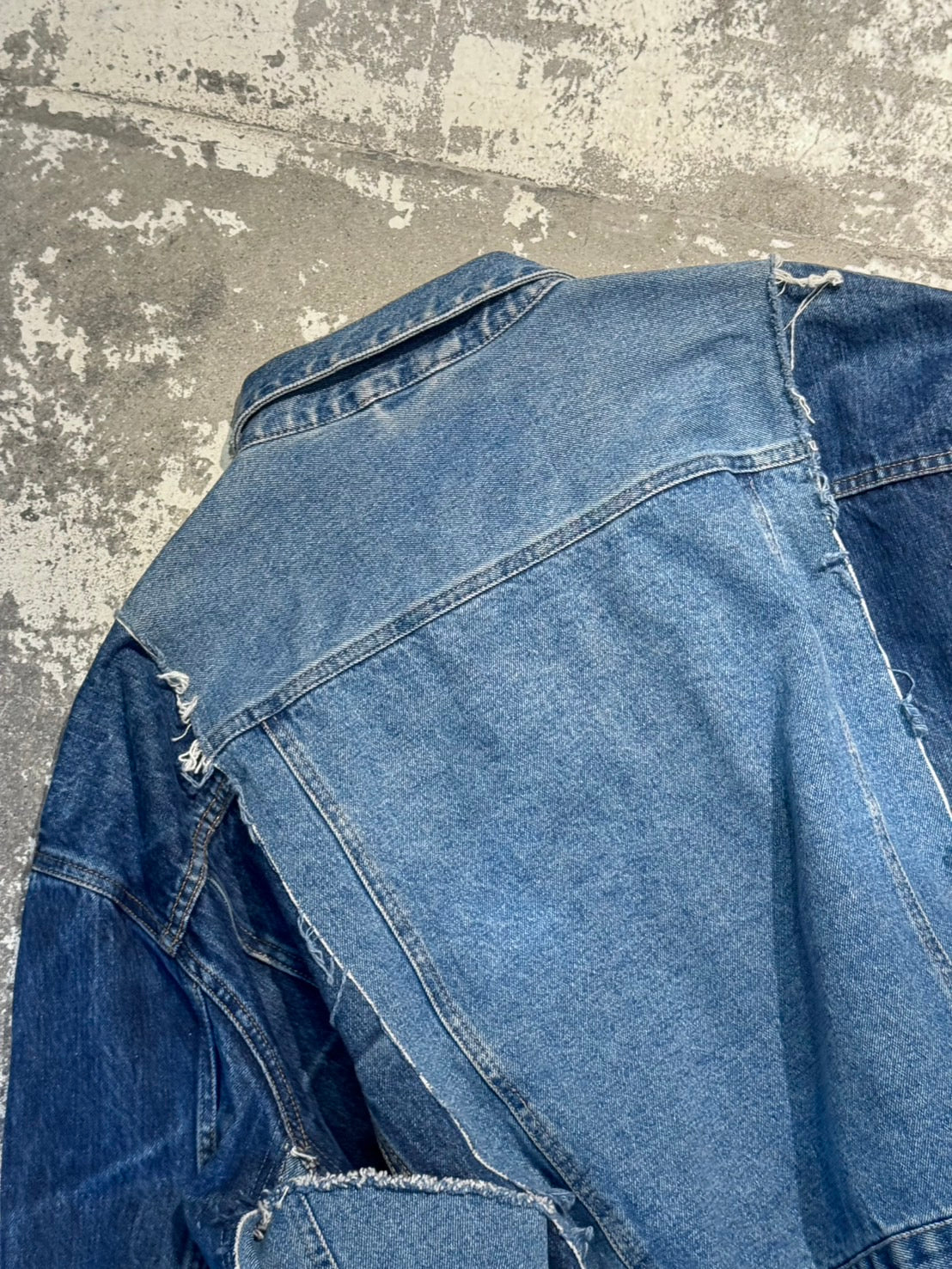 RE-030-03 / rebuild kimono denim jacket 【B】