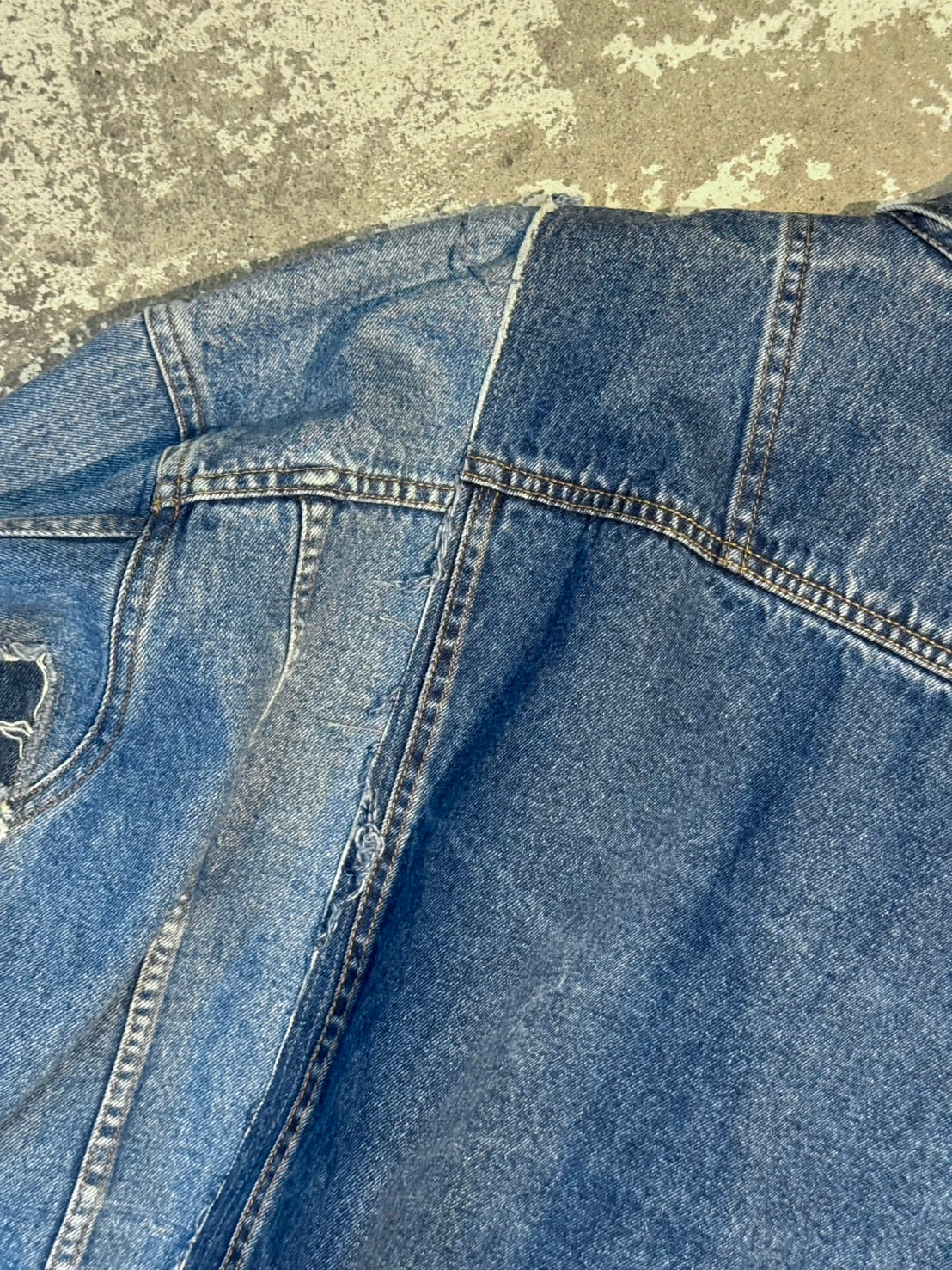 RE-030-03 / rebuild kimono denim jacket【C】