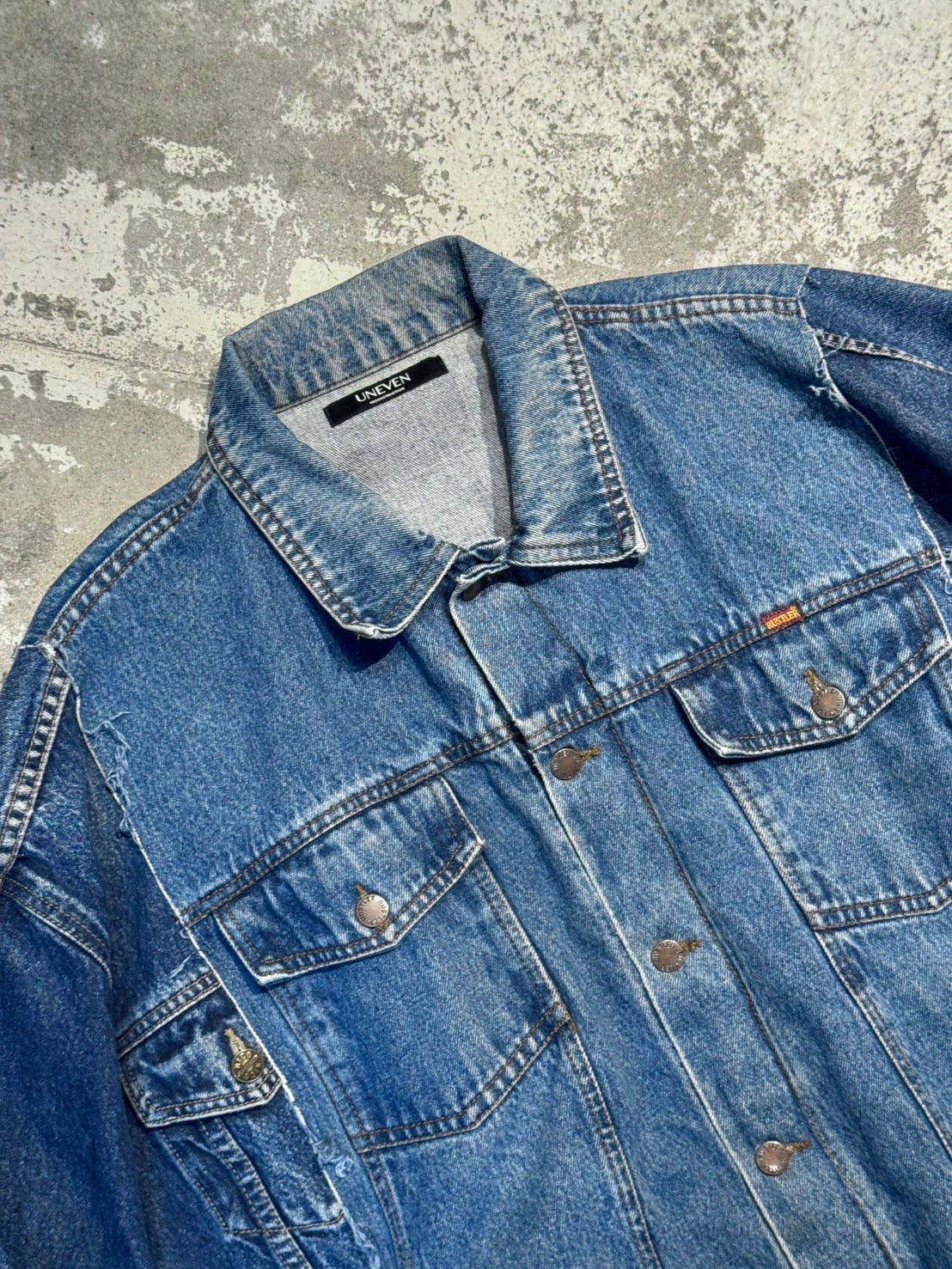 RE-030-03 / rebuild kimono denim jacket 【D】