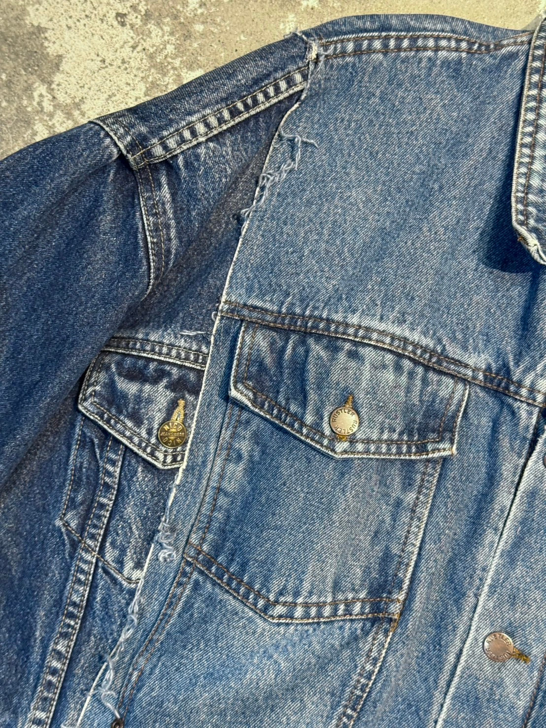 RE-030-03 / rebuild kimono denim jacket 【D】