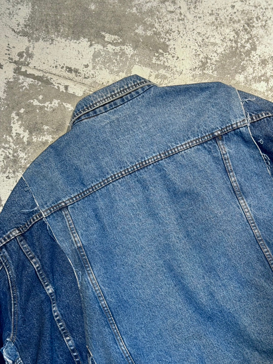 RE-030-03 / rebuild kimono denim jacket 【D】