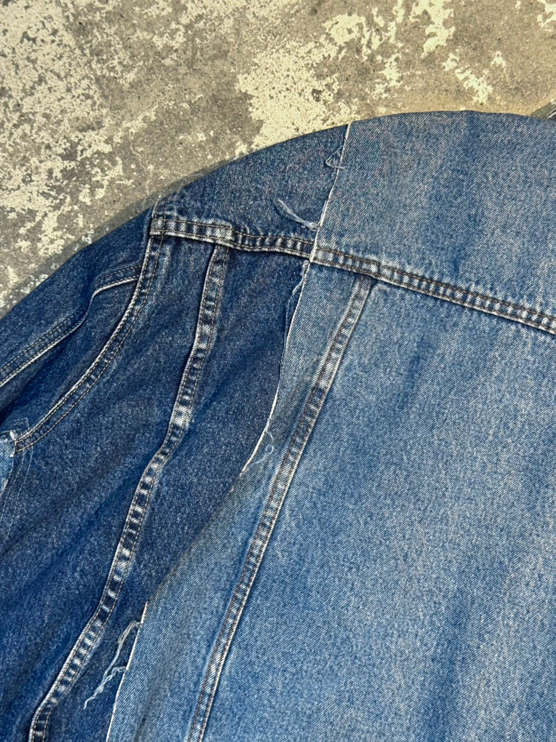RE-030-03 / rebuild kimono denim jacket 【D】