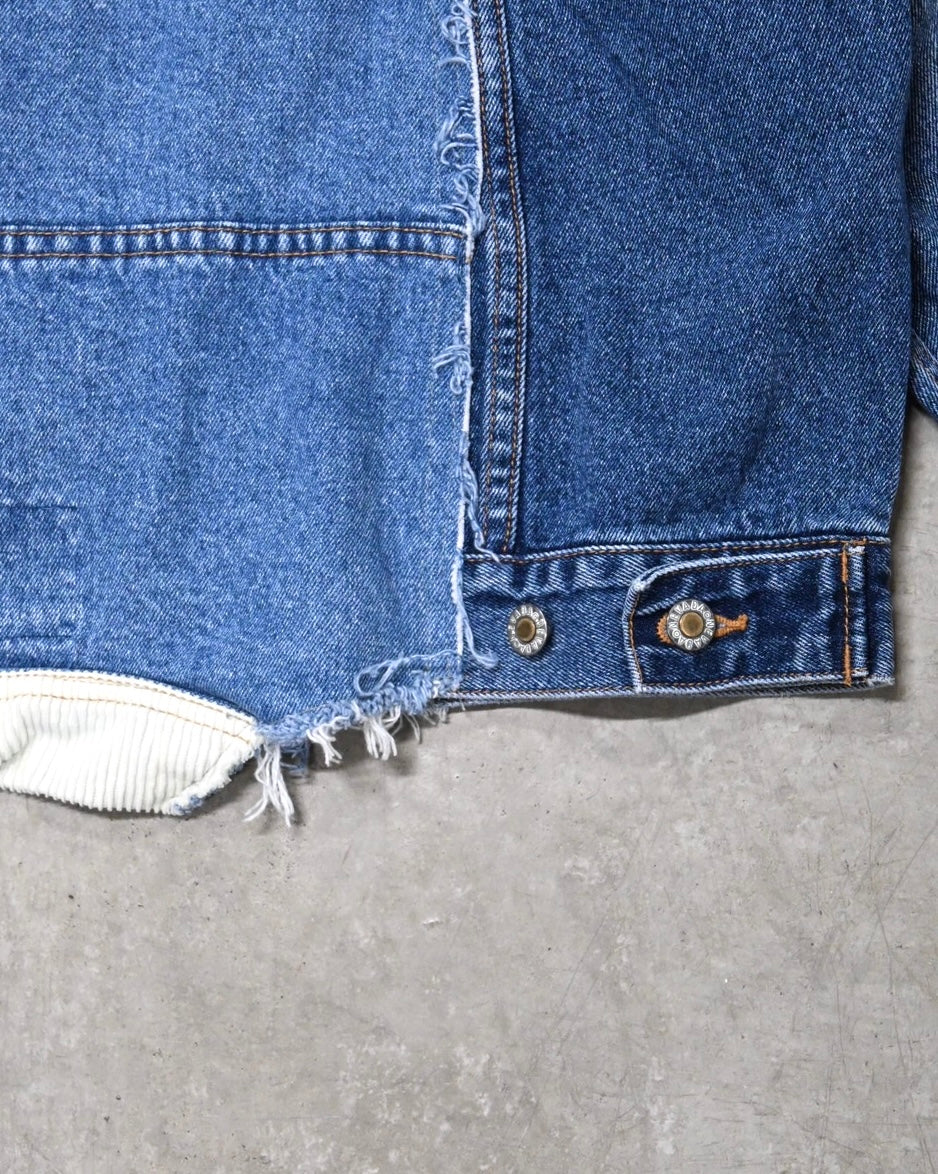ID26-041-F / mirrored denim jacket【A】