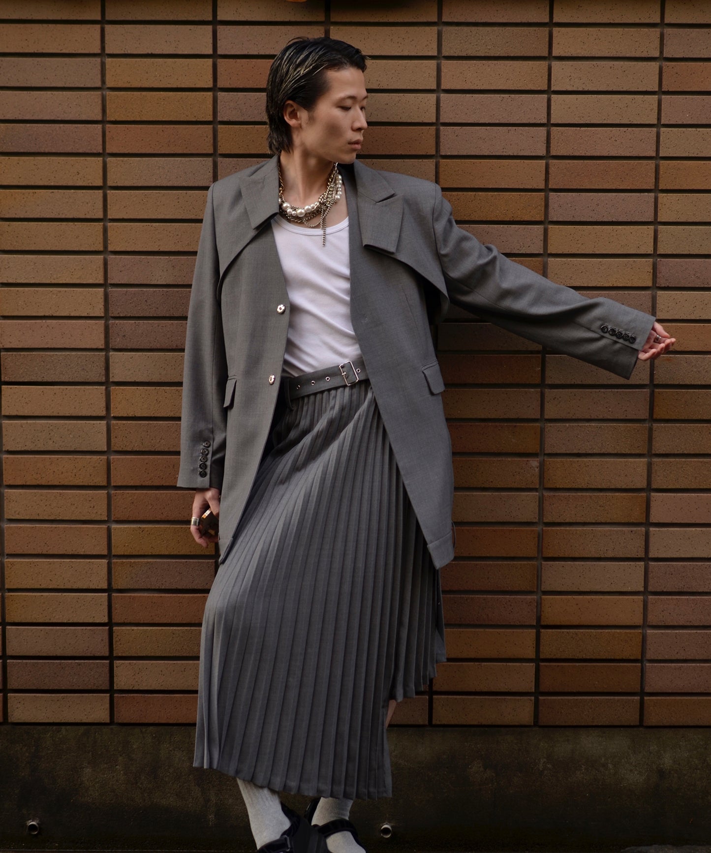 【残り僅か】UE-002 / combination tailored jacket