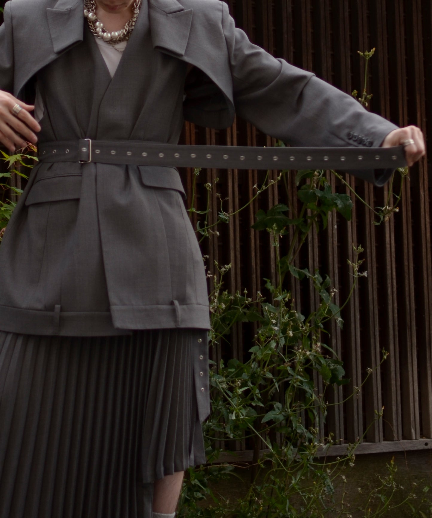 【残り僅か】UE-002 / combination tailored jacket