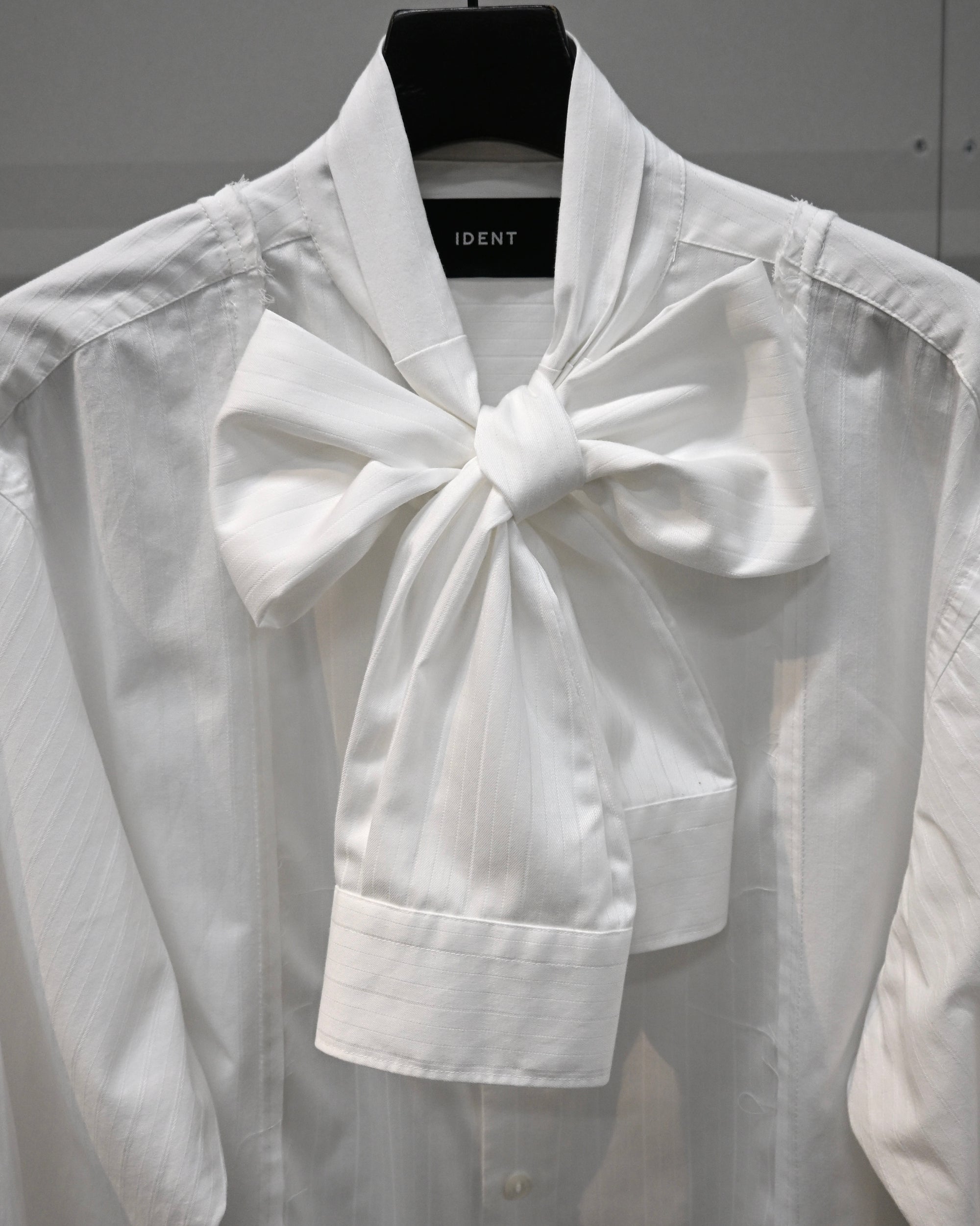 ID26-004-03-F / docking ribbon shirt【A】