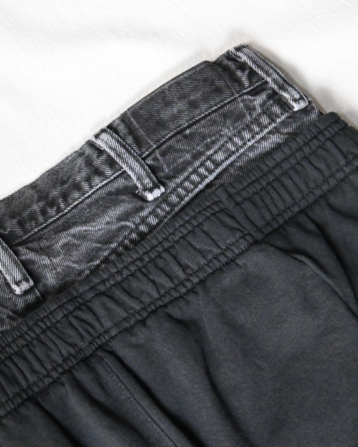 ID26-051-F / double wast wide sweat【B】