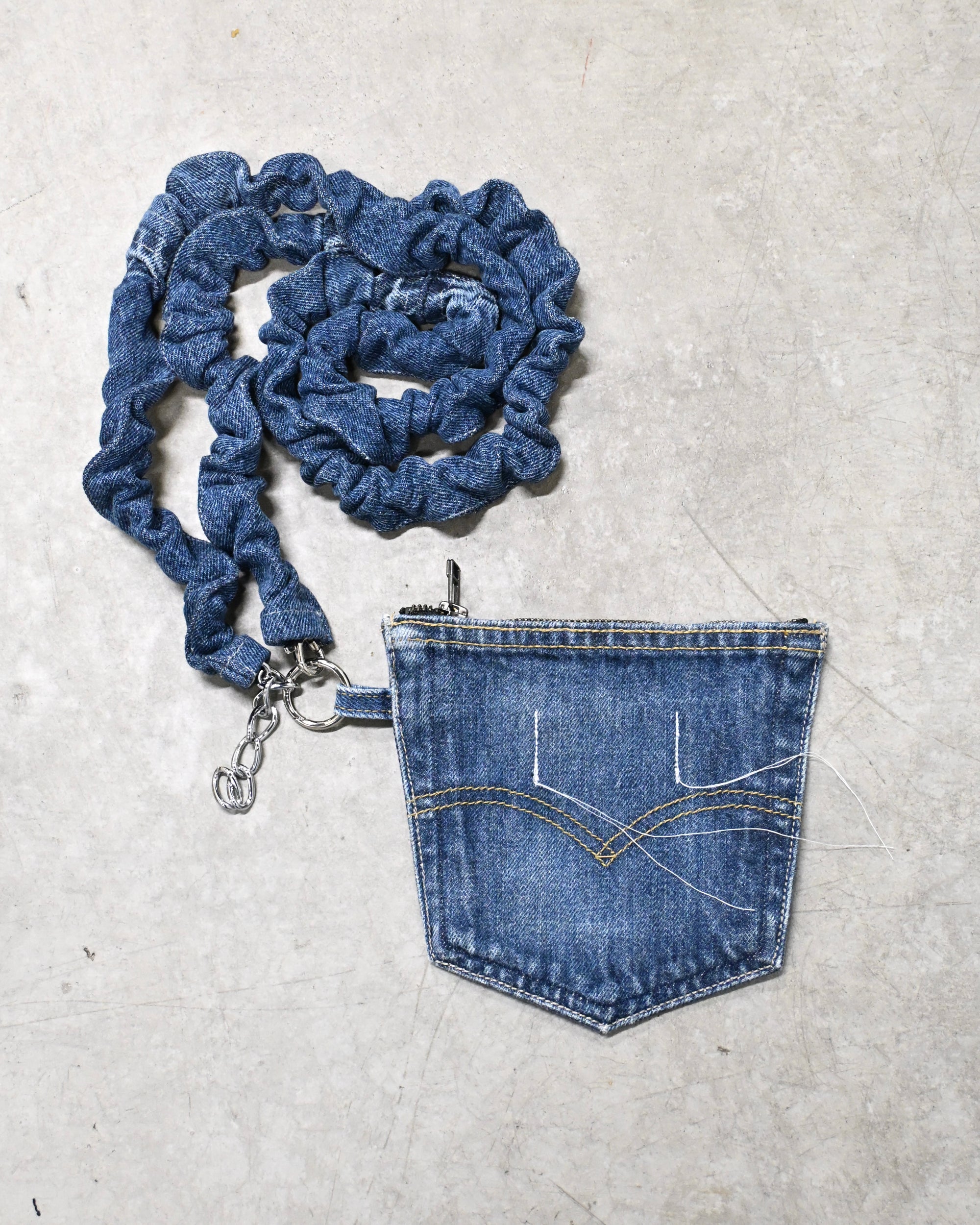 ID26-031-F  / denim pocket shoulder【F】