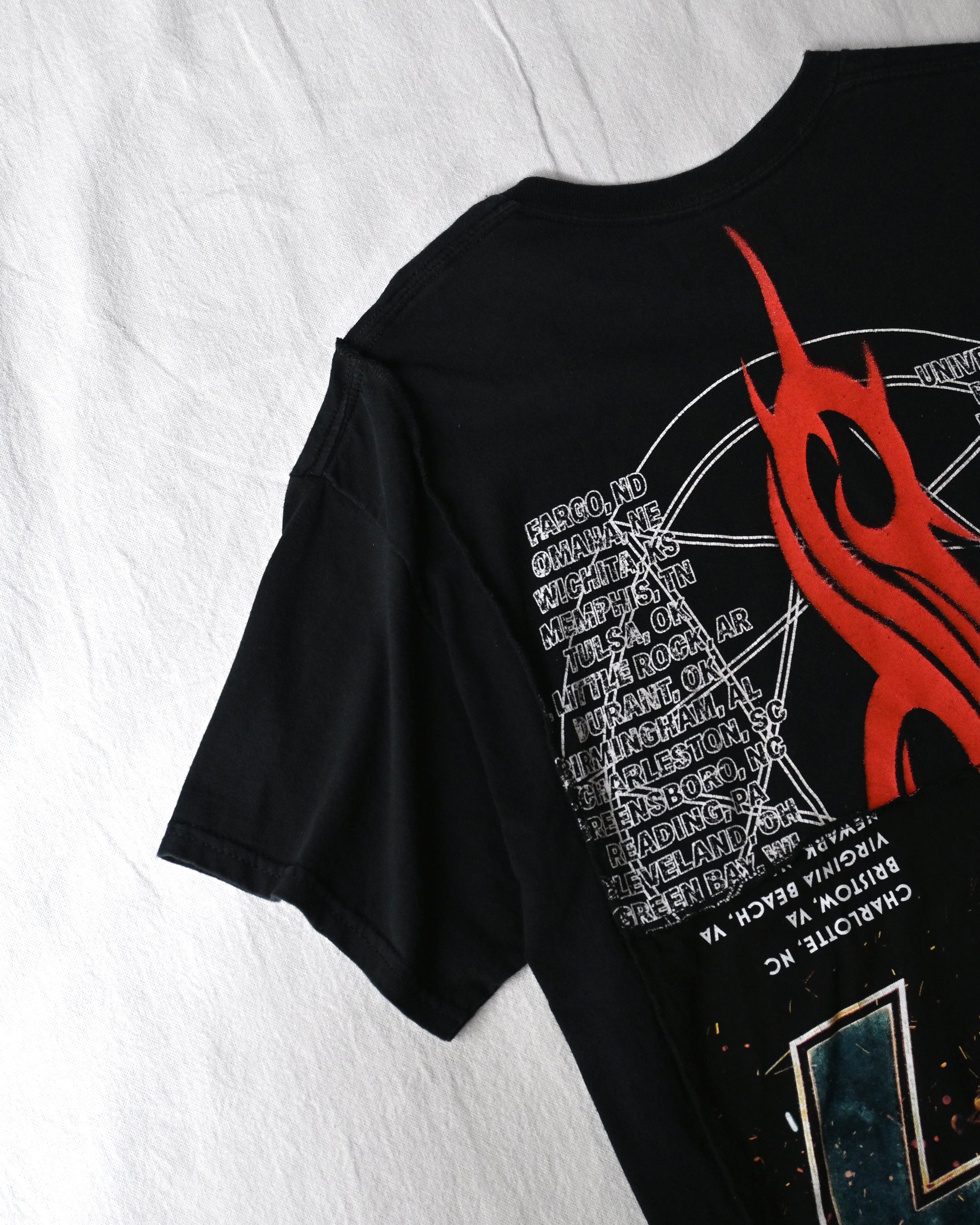 ID26-028-F / mirrored band tee【A】