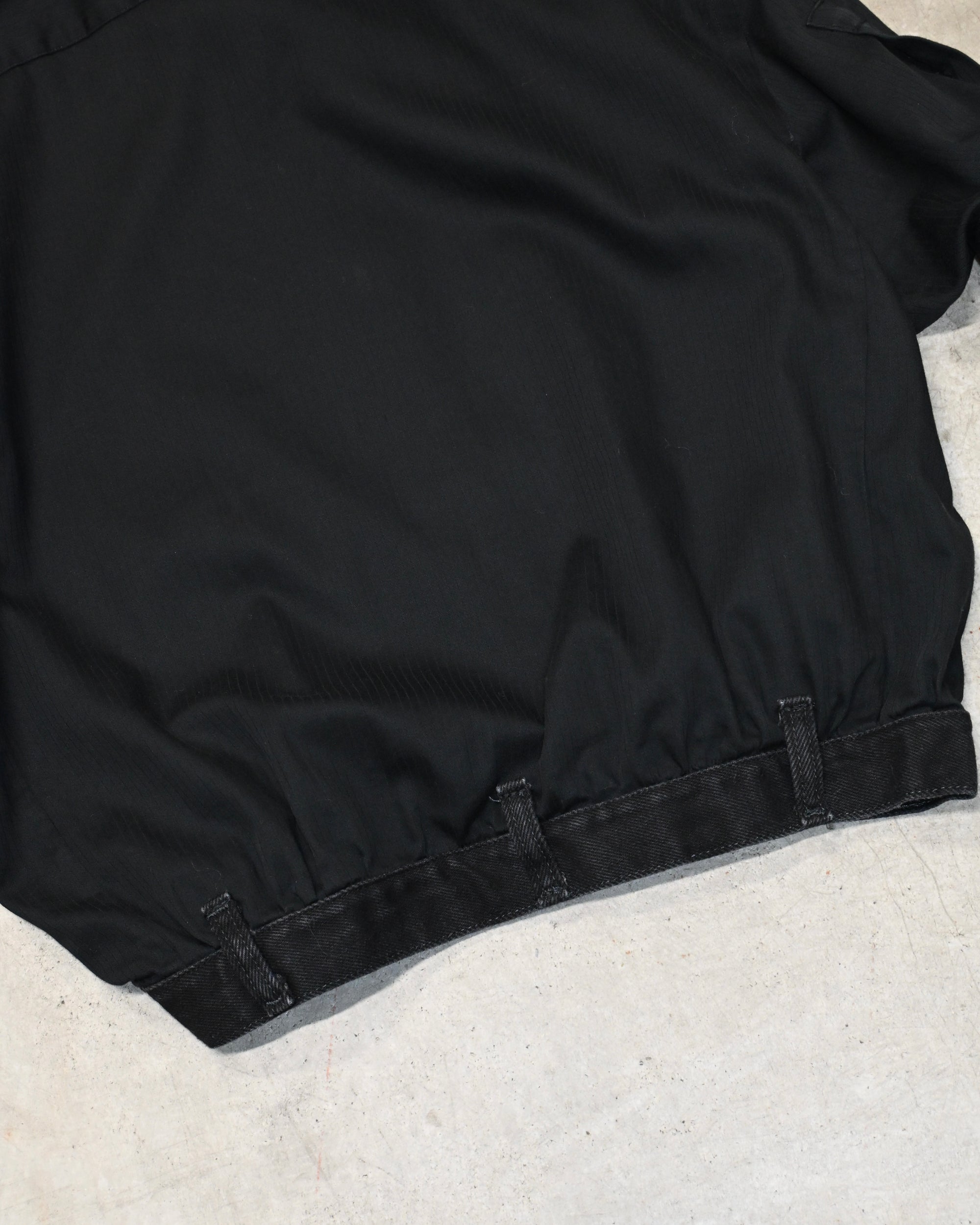 ID26-036-01-L / denim waist short sleeve shirt【A】