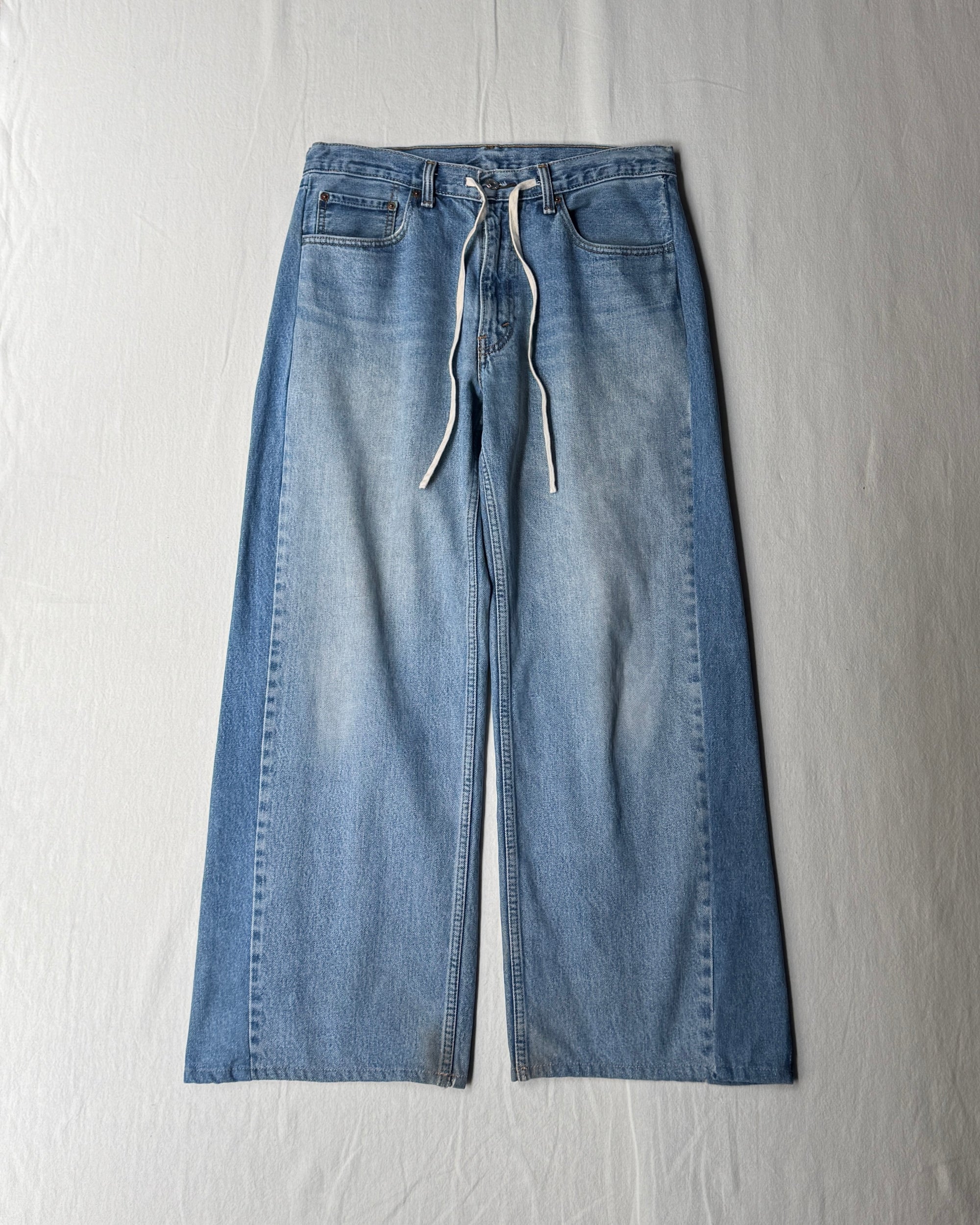 ID25-005-01-F / wide leg easy denim【E】