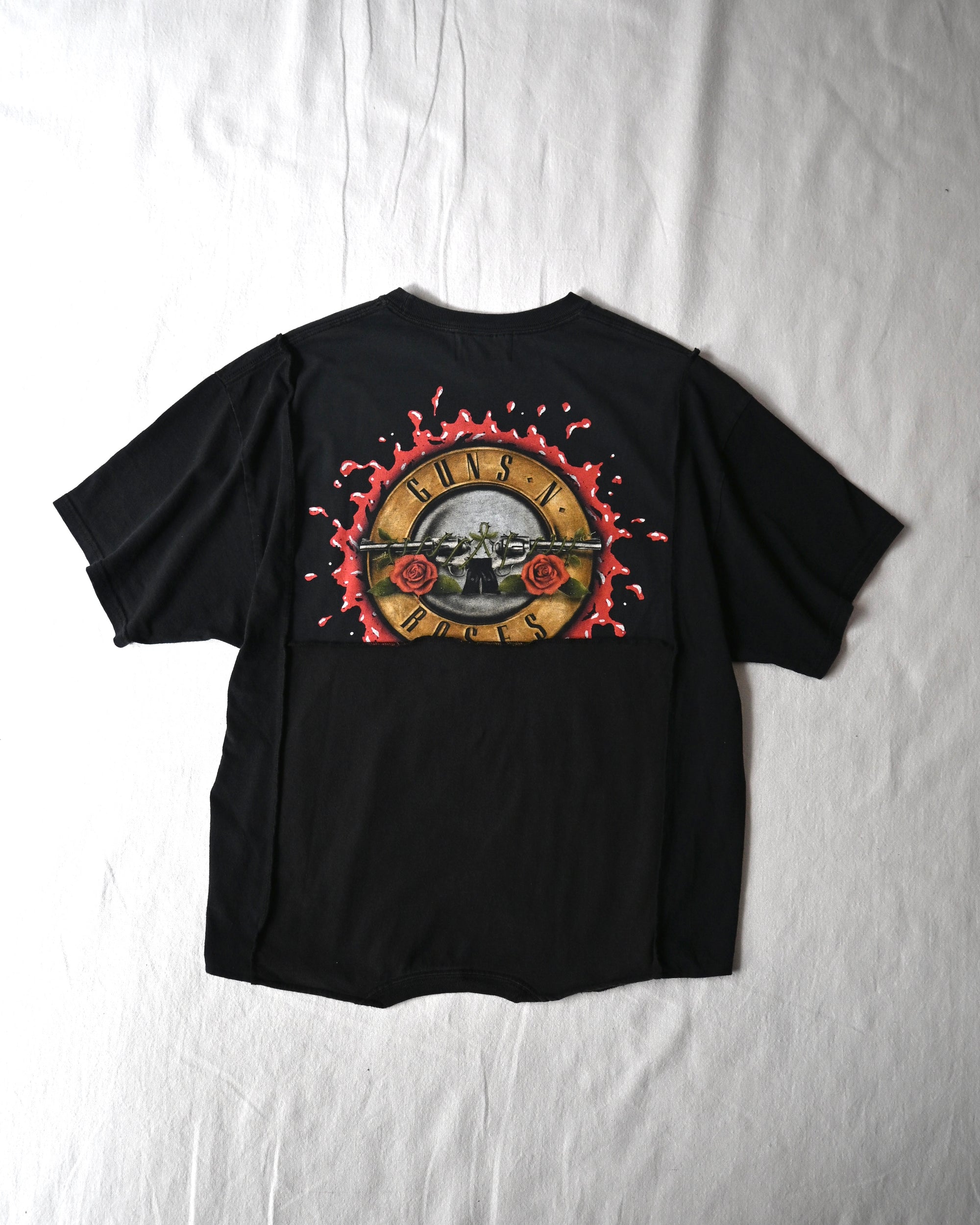 ID26-028-F / mirrored band tee【B】