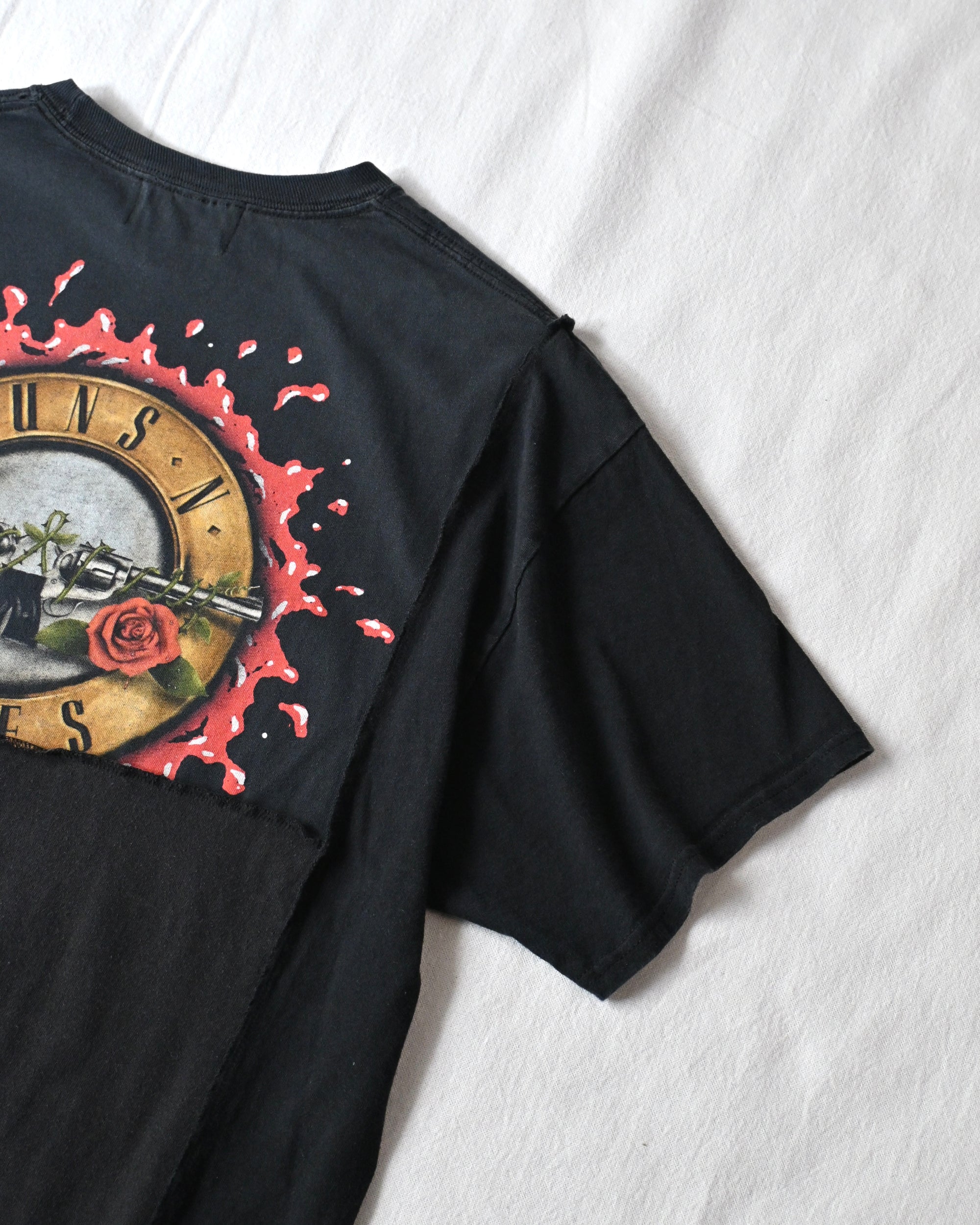ID26-028-F / mirrored band tee【B】