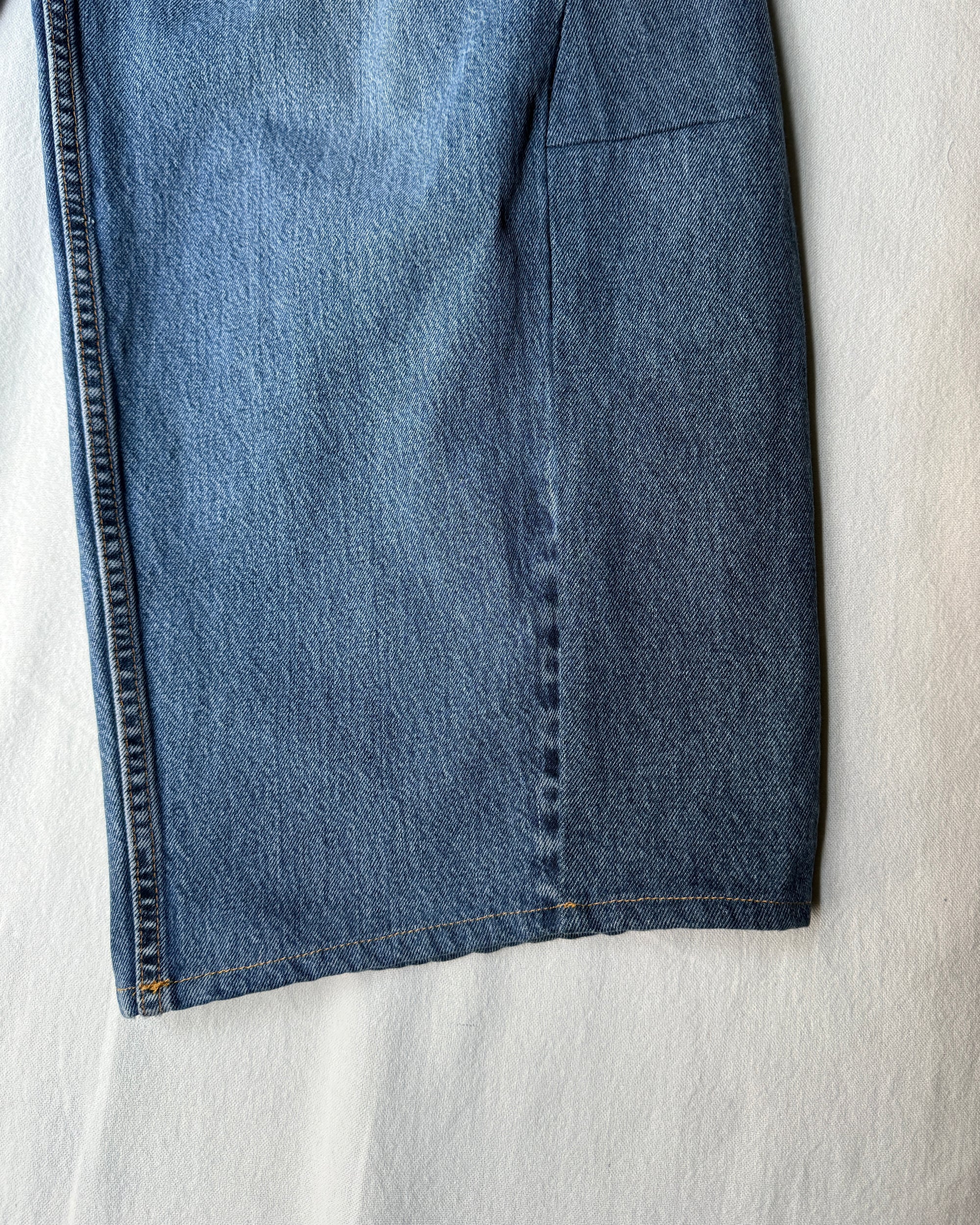 RE-010-26 / curve buggy denim【A】